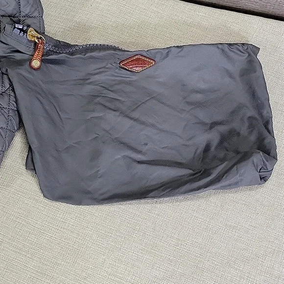 MZ Wallace Charcoal Quilted Tote - Picture 12 of 16